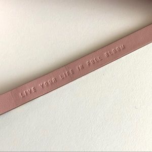 KEEP Collective Jewelry - KEEP Collective Single Leather Floral Band KEEP Collective Jewelry - KEEP Collective Single Leather Floral Band